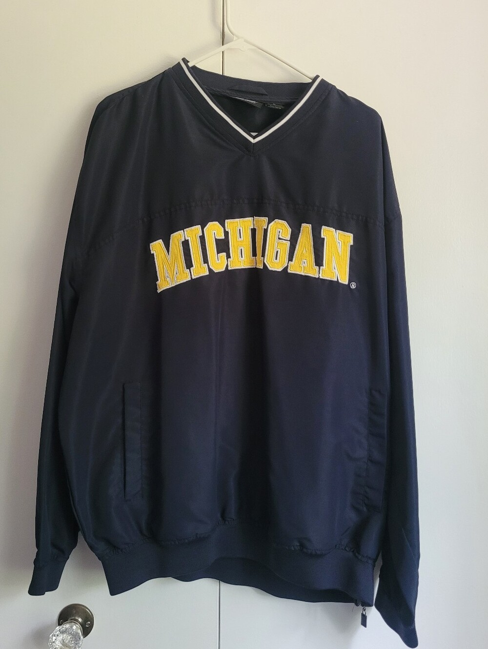 University Of Michigan Pullover With Pockets